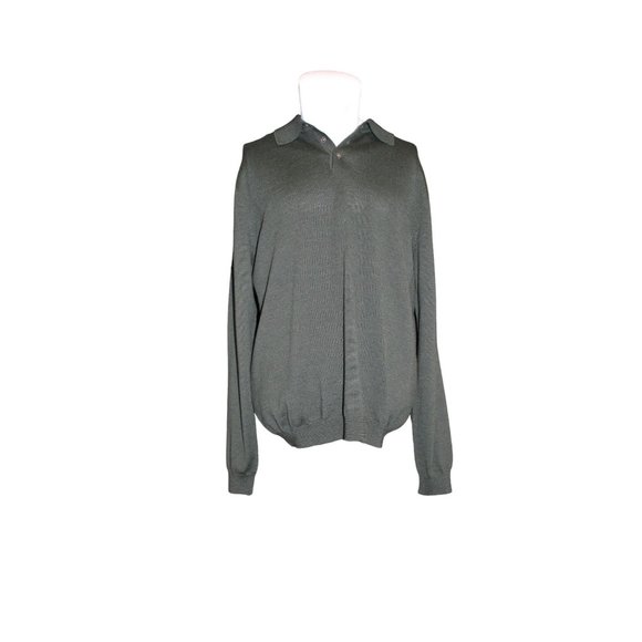 Brooks Brothers/ Men's Wool pullover sweater / (Size XL) Forest Green - Picture 1 of 12